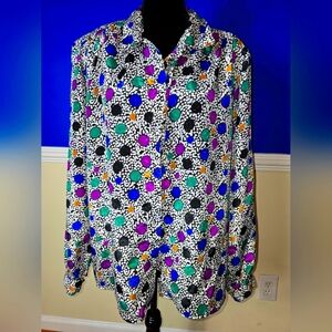 Vintage button down top